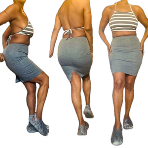 American Apparel Top and Skirt